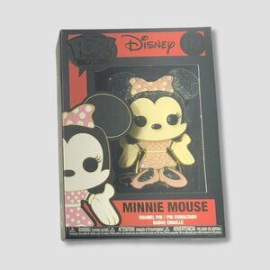 Funko Pop Disney Minnie Mouse Enamel Pin Pink Black NIB
